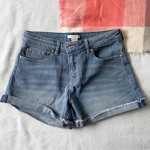 H&M Blue Denim Jean Shorts